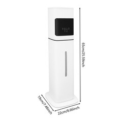240V 8L Humidifier Visual Tank 3 Mist Levels Humidity(45%~90%) W/ Remote Control