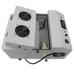 110V Ultrasonic Industrial Humidifier Cooler Sprayer Stainless w/Wheels 9Kg/h