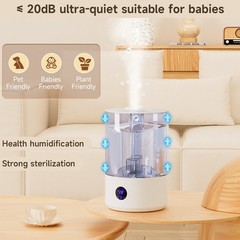 7.8L Humidifier for Large Room Cool Mist Essential Oil UV Sterilization Baby Pet
