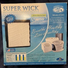 Super Wick Replacement Filter Model# 1040 Evaporative 2 Pack New Filters