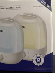 Dreo Ultrasonic Mist Humidifier 0.8 Gal – 2 Pack, Quiet, Auto Shut-Off Bundle