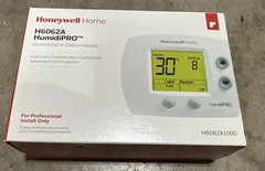 Honeywell H6062A1000 HumidiPro – Digital Humidistat/Dehumidistat. New Sealed.