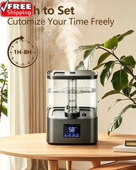 4L Top Fill Humidifiers for Bedroom & 40H Runtime – Cool Mist Humidifier, 3 Mist