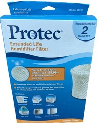 Protec WF2 Extended Life Humidifier Wicking Filter Replacement White New