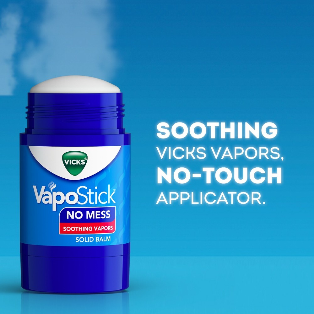 Vicks VapoStick Solid Balm 1.25 oz Vapor Stick