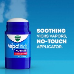 Vicks VapoStick Solid Balm 1.25 oz Vapor Stick