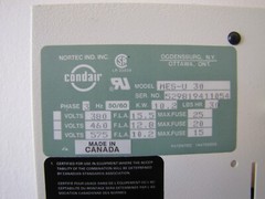 Condair MES-U30 Electrode Humidifier Steamer Water Vapor Machine 460V 3 Phase