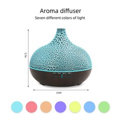 550ml Aromatherapy Diffuser & Humidifier Ultrasonic, Auto Shut-Off, Quiet for H