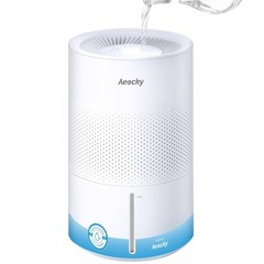 Mist-Free Evaporative Humidifier, No White Dust for Baby, 4.5L Humidifiers wi…