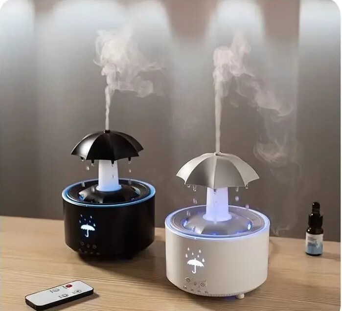 Water Drop Aromatherapy Diffuser Raindrop Humidifier Night Lights Air Humidifier