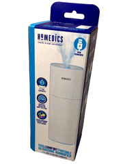 HoMedics Total Comfort Personal Ultrasonic Humidifier USB Rechargeable