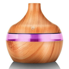 Humidifier Electric Aroma Air Diffuser Wood Ultrasonic Air Humidifier Essential