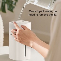 1-Top Fill Humidifier USB Personal Desktop Humidifier For Car Room Bedroom