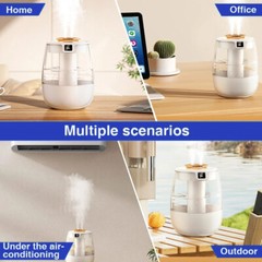 Electrico Difusor De Aromas Para Casa Aceites Esenciales Aromaterapia El Hogar