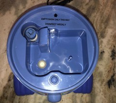 Crane EE-8245 Humidifier Cool Mist Hippo Animal Holstein 1 Gallon Ultrasonic