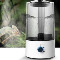 110V Electric Pet Humidifier Reptile Mister Terrarium Fogger for Lizard Snake 4L