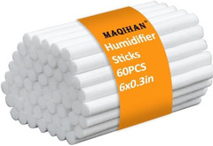 60 Humidifier Stick Filter Refill – 6″ Mini Air Diffuser Pure Wicks | Cotton …