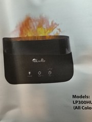 LifePure AquaFlame Ultrasonic Humidifier From HSN Sage Color