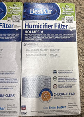 3x Best Air Humidifier Replacement Filter, Model H62, NEW in Box