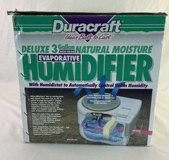 Vtg. Duracraft Natural Cool Moisture Evaporator Humidifier DH-805 Tested Works