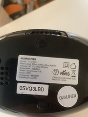 TaoTronics TT-AH026 Quiet and Small Ultrasonic Humidifier – Black