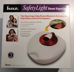 Kaz Safety Light Steam Vaporizer Model 2100 Tested Working Night Light
