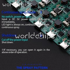 5/10x Ultrasonic Mist Maker Atomizing Module DIY Humidifier with Atomizer Sheet