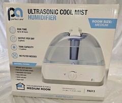 Perfect Aire 1.3g Tabltop Humidifier PAU13 Perfect Aire PAU13 White