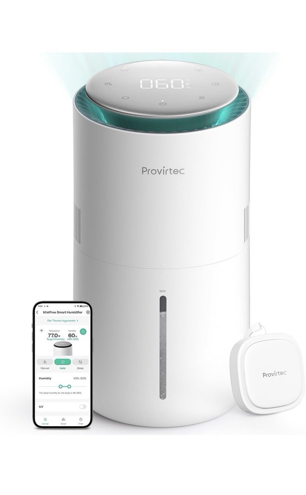 Provirtec MistFree Smart Humidifier for Bedroom