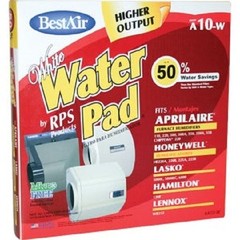 (2)-BestAir White WaterPad A10W-PDQ-4 Furnace Humidifier Wick Filter