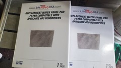 Aprilaire 45 Whole-House Water Panel Humidifier, 2-Pack, Models 400, 400A