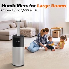 Large Room Humidifier 16L/4.2Gal – Whole House Ultrasonic Cool Mist for Home …
