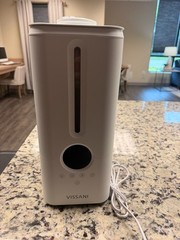 Vissani 1.5 Gal Ultrasonic Humidifier Cool Mist 360 Dual Nozzle for Medium Room