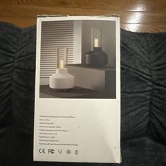 Candlelight Aroma Diffuser, Portable Essential Oil Diffuser, Noiseless, USB Plug