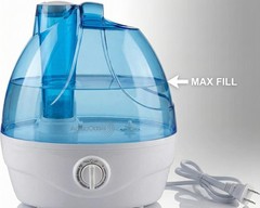 ® Cool Mist Humidifier (2.2L Water Tank) Quiet Ultrasonic Humidifiers for Bed…
