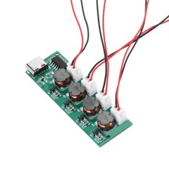 2x Type-C Humidifier DIY Kit Ultrasonic Mist Maker Driver Circuit Board 4-Fogger
