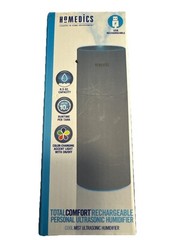 HoMedics TotalComfort Rechargeable Personal Portable Ultrasonic Humidifier