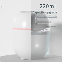 220ml Portable USB LED Mini Car Home Humidifier Aroma Oil Diffuser Mist Purifier