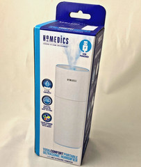 HoMedics Total Comfort Personal Ultrasonic Humidifier USB Rechargeable