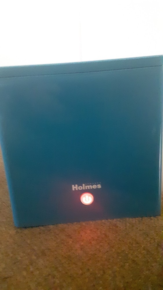 Holmes Ultrasonic Cube Humidifier hm410 quite Tested Great Condition