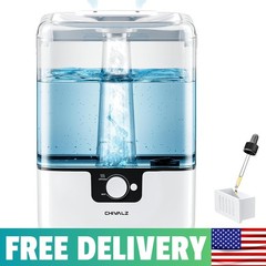 Elegant 6L Cool Mist Humidifier & Essential Oil Diffuser for Large Rooms