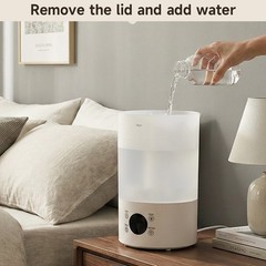 Humidifiers for Bedroom  4L Cool Mist Humidifier for Home Plant and Baby Nursery