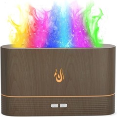 Aroma Diffuser Humidifier LED Night Light Remote Control 7 Colors Auto Shut Off
