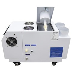110V Ultrasonic Humidifier 9kg/h Mist Fog Cool Maker Cooler Sprayer 2 Outlets