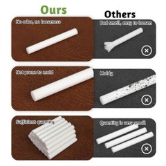 50Pieces Humidifier Cotton Filter Sticks Sponge Texture Suitable for Most Model