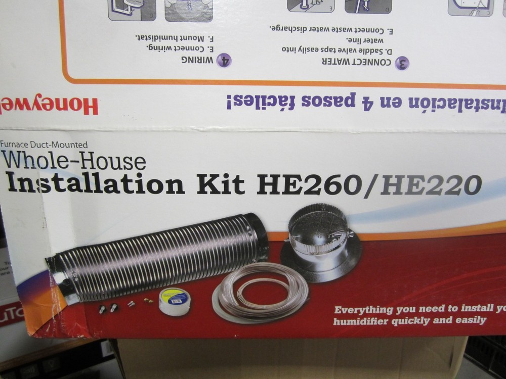 Free Ship, Honeywell Whole-House Installation Kit for HE260/HE220 Humidifiers