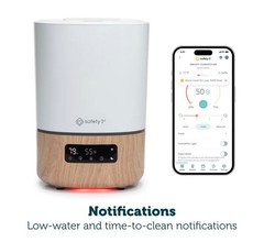 Safety 1st Smart Humidifier. 1-gallon capacity. Adjustable nightlight