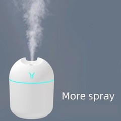 250ML USB Mini Air Humidifier Aroma Diffuser Ultrasonic LED Mist Maker Home Car