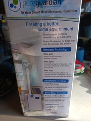 PureGuardian H7550 Ultrasonic Warm and Cool Mist Humidifier