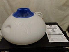VICKS WarmSteam Vaporizer Warm, 18-24hr Operation, 1.5 Gallon Capacity, Auto Off